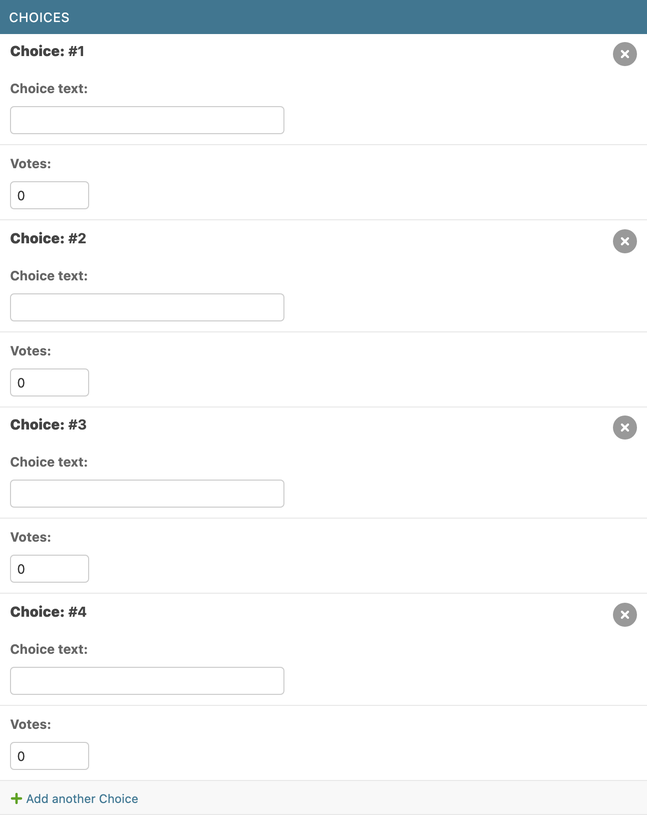 Additional slot added dynamically